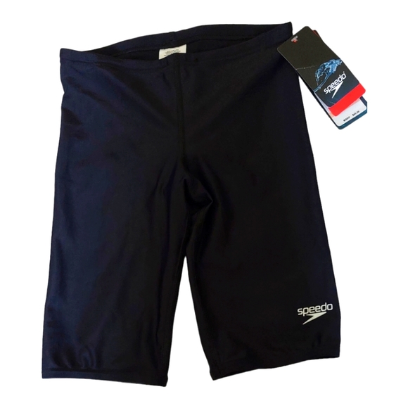 SPEEDO Swimwear Trunk Short Brief Jammer Boy's Black - Picture 1 of 7